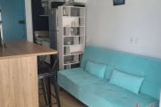 Apartamento Studio MOBILIADO à Venda com 1 dormitório, 1 vaga de garagem, com 35 m² - Consolação