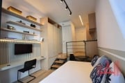 Apartamento Studio MOBILIADO para Locação com 1 dormitório, com 25 m² - Perdizes