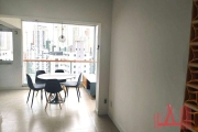 Apartamento MOBILIADO à Venda ou Locação com 1 dormitório, 1 vaga de garagem, com 50 m² - Chácara Klabin