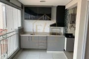 Origem - Apartamento mobiliado no Tatuapé com varanda gourmet, 2 quartos, 1 suite, 1 vaga