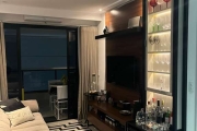 Apartamento com 1/4 - lavabo, andar alto, varanda, 1 vaga!