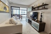 Apartamento com  3/4 - sendo 2 suítes - principal com closet - , nascente, andar alto.