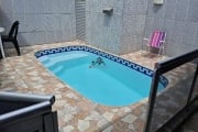 LINDA CASA  BALN ITAGUAÍ MONGAGUÁ COM PISCINA E CHURRASQUEIRA - R$ 300  MIL