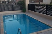 280mil - Apartamento 1 dormitório, sala ampla, sacada, piscina 350m do mar da vila tupi