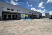 Alugue galpão NOVO em condomínio com 3.704m² 9 docas Crossdocking, em Prazeres na BR-101