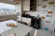 Apartamento com 3 dormitórios à venda, 90 m² por R$ 1.350.000,00 - Boqueirão - Santos/SP