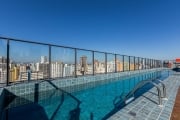 Studio para alugar no Centro de Curitiba, 1 dormitório, ótima área de lazer, com piscina, perto de tudo