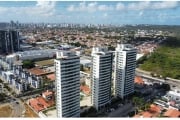 Apartamento à venda, no Cond. Bossa Nova com 4/4 sendo 2 Suíte, 123m²em Capim Macio - Natal/RN