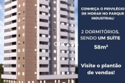 Apartamento com 2 dormitórios à venda, 58 m² por R$ 434.286,67 - Parque Industrial - São José dos Campos/SP