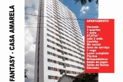 Vendo apartamento 3 quartos com lazer completo em Casa Amarela