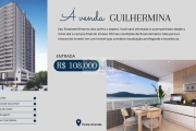 Apartamento com 3 quartos sendo 1 suíte, 2 baneiros, 2 vagas, bairro Guilhermina - Praia Grande