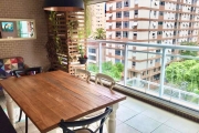 Lindo Apartamento 87m2, 3 dorm (suite), varanda gourmet c churrasqueira de frente c lazer completo