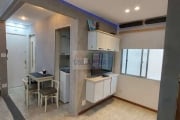 Apartamento de 32m², com 1 quarto com closet e Porteira fechada