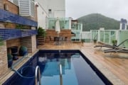 Cobertura triplex, 3 suítes, 598 m2, 6 vagas de garagem, vista pro mar!