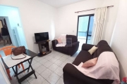 Apartamento com 46m², 1 quarto, sala, 2 varandas e 1 vaga. Bairro Tupi em Praia Grande