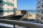 Apartamento de 126 m² com 3 suítes uma vaga vista Mar Praia Grande  - Tupi