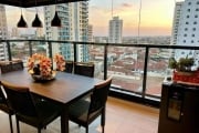 Apartamento 96m² com 3 quartos, varanda gourmet no Centro