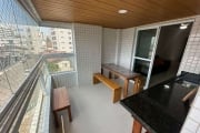 Apartamento com 2 dormitórios à venda, 95 m² por R$ 690.000 - Vila Guilhermina - Praia Grande/SP