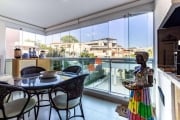 Apartamento com 77m2, super ensolarado, terraço gourmet e 2 vagas de garagem privativas!