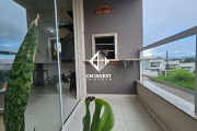 Apartamento à venda na Serraria com Sacada, Churrasqueira, Garagem Coberta e Vista mar no Bairro Serraria, São José, SC