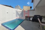 Sobrado com 3 dorms, Guilhermina, Praia Grande - R$ 900 mil, Cod: 206489