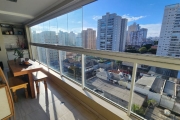 Apartamento 108 m², 2 dormitórios, 1 suíte, sala ampliada, 3 vagas, terraço churrasqueira,- SCsul