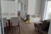 Apartamento mobiliado para locação no Condomínio Pátio Lusitânia - 55m ² - 2 dormitórios - 1 banheiro - 1 vaga - no Centro de São Bernardo do Campo