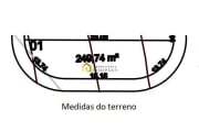 Condomínio Terras de São Francisco - Terreno de ESQUINA no Condomínio Terras de São Francisco em Sorocaba/SP