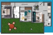 Ed. Residencial Caribe (Vila Haro) - Apartamento terreo com quinta na zona leste de Sorocaba com entrada parcelada