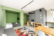 Deslumbrante studio para venda com 1 quarto, 33m²