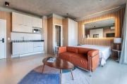 Confortável apartamento tipo para venda com 1 quarto, 42m²