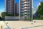 Apartamento com lazer completo beach tenis , com suíte varanda á 5 minutos da estação João Dias.