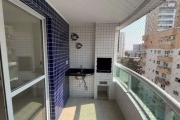 APARTAMENTO COM SACADA GOURMET NO BAIRRO GUILHERMINA - PRAIA GRANDE SP