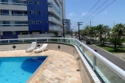 APARTAMENTO FRENTE MAR NO BAIRRO MARACANA EM PRAIA GRANDE - LAZER COMPLETO