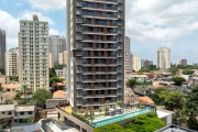 Apartamento a venda no Brooklin com 2 suítes, terraço gouremt, lavabo e vaga de garagem.