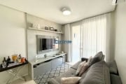 LA/Apartamento mobiliado com 02 dormitórios (com suíte) em Barreiros, São José/SC