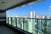 EA-Melhor valor 4 quartos no bairro da Torre, prédio novo, 123m², lazer completo, 2 vagas