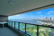 EA-Oportunidade para venda no Exclusivo Mirante do Cais, apartamento com 4 quartos, 227m²,  vista mar, 4 vagas e lazer completo