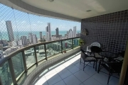 EA-Oportunidade apartamento andar alto com vista mar em Boa Viagem 4 quartos,173m²,3 vagas. Agende já sua visita