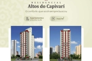 Amplo Apartamento Novo, 02 dormitórios (suíte) , repleto de armários planejados, Vila São José, Tau