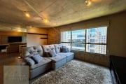 Apartamento com 1 dormitório para alugar, 87 m² por R$ 12.455,00/mês - Brooklin - São Paulo/SP