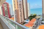 Lindo apartamento no Mucuripe vista mar com 86 m² e duas suítes