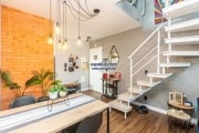 Apartamento duplex com 136 m² à venda semi mobiliado 2 vagas garagem