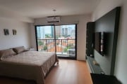 Studio em Pinheiros com 1 quarto 25m², Mobiliado