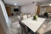 Lindíssimo apartamento a venda novo, totalmente mobiliado com 100 m², varanda gourmet, 2 vagas cobertas , Residencial Eléve no Jardim do Trevo