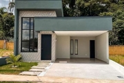 LINDA CASA A VENDA NO COND. VILLA GIARDINO, JUNDIAI/SP, 135M² A.C, 225M² A.T., 3 QUARTOS SENDO 1 SUÍTE, VARANDA GOURMET C/CHURRASQUEIRA, 4 VAGAS .