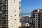 Apartamento  2 quartos 1 suite churrasqueira carvão em Aviação - Praia Grande - SP