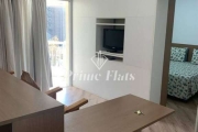 Flat disponível para locação no Ciragan na Bela Vista, com 55m², 1 dormitório e 1 vaga