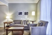 Flat disponível para venda no Marriott Executive Apartments São Paulo, com 43m², 1 dormitório e 1 vaga