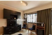 Flat disponível para venda no Hotel Slaviero Essential São Paulo Moema, com 26m², 1 dormitório e 1 vaga